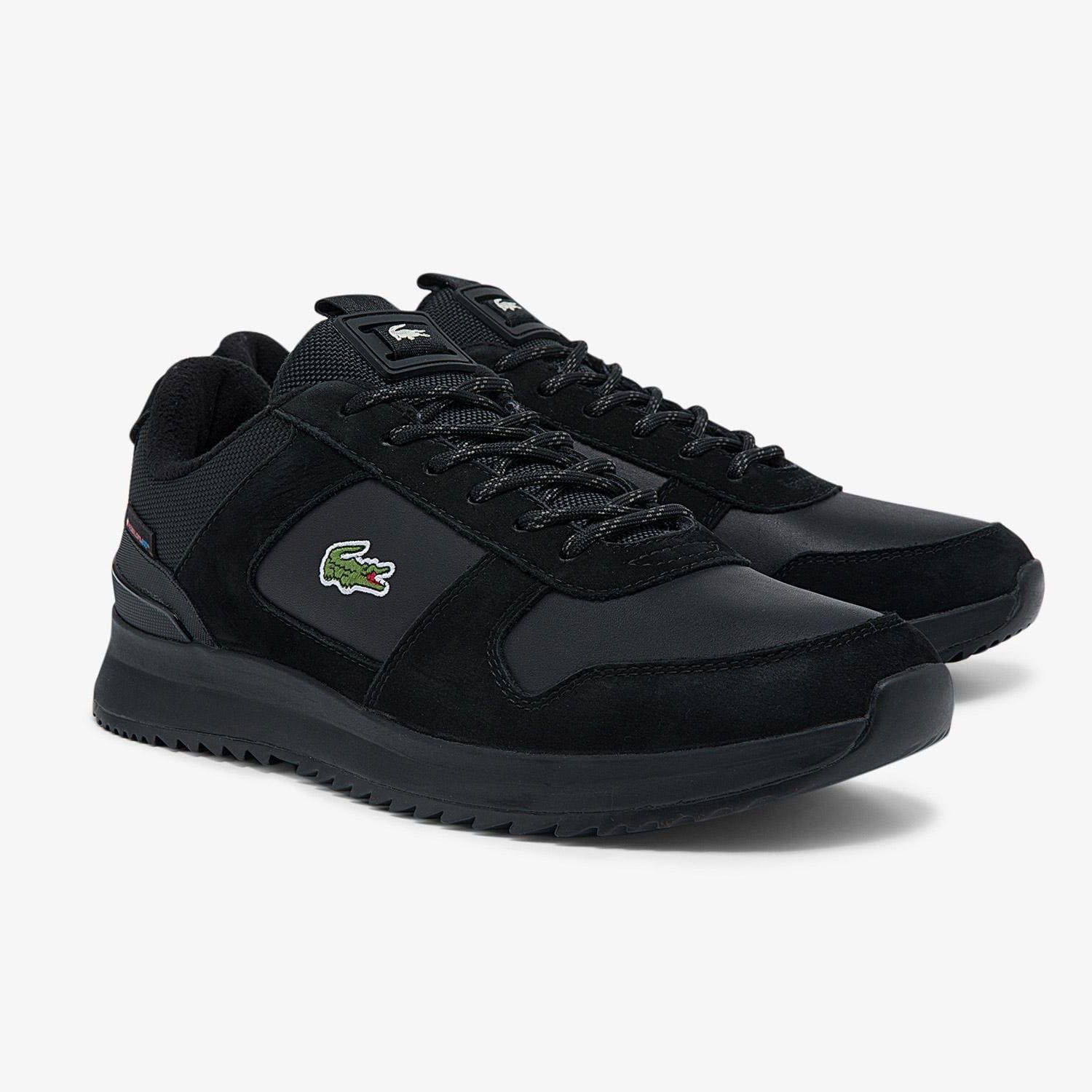 Lacoste Joggeur 2.0 0321 2 SMA BLK BLK Leather brand centr